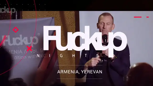 Still from FuckUp Nights Yerevan